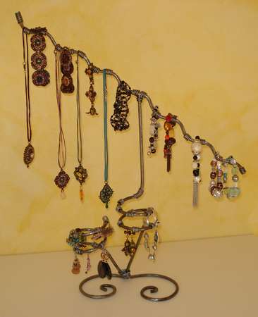 Présentoir bijoux grand fer forgé